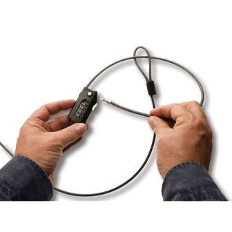 Burg Spiralwire 720 200 m. kodelås og øsken