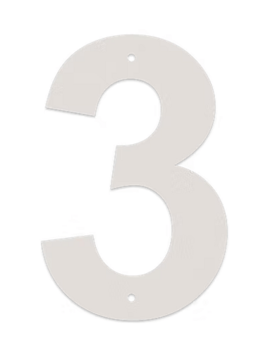 Juliana tal nr.3 18 cm. galvaniseret