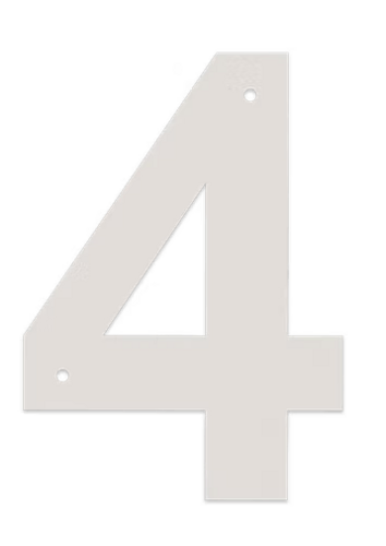 Juliana tal nr.4 10 cm. galvaniseret