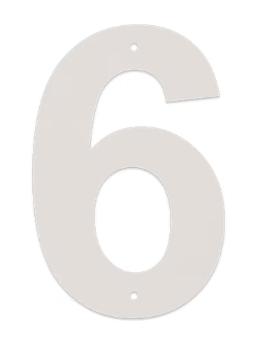 Juliana tal nr.6 10 cm. galvaniseret