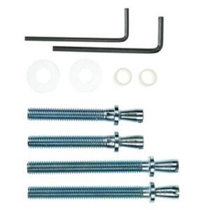 Lockit sammenspændingsbolte til dørhank sæt