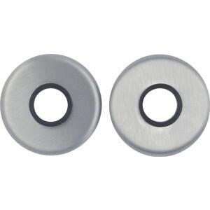 Lockit dørgrebsrosetter 1131 rustfrit, oppresset