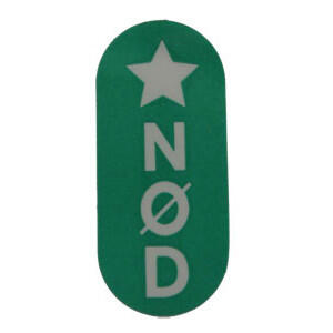 Lockit NØD klistermærke t/1102 & 1150 lige