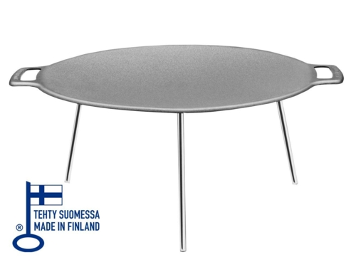 Muurikka stegeplade 48 cm med ben inkl. opbevaringspose