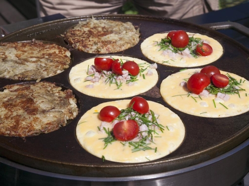 Muurikka universal pande 41,5cm støbejern