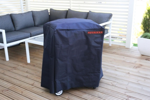 Muurikka sommerkøkken gas inkl. vogn, sort