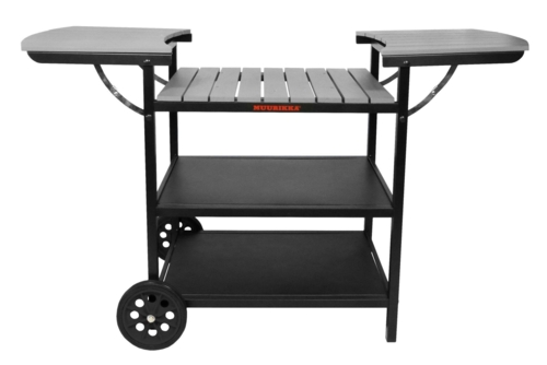 Muurikka sommerkøkken gas maxi inkl. vogn, grå