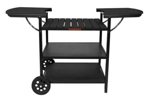 Muurikka sommerkøkken gas maxi inkl. vogn, sort