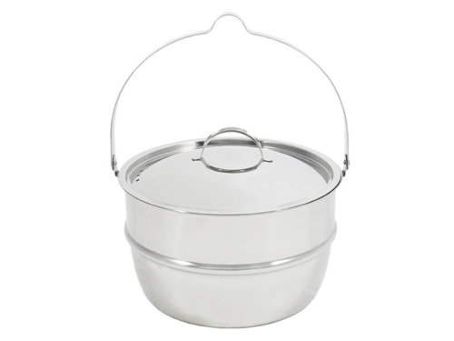 Muurikka gryde med låg 4,6 l rustfri