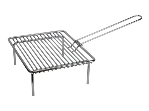 Muurikka grillrist med håndtag og ben