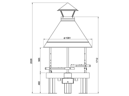 Muurikka t.g 100, lav, sort