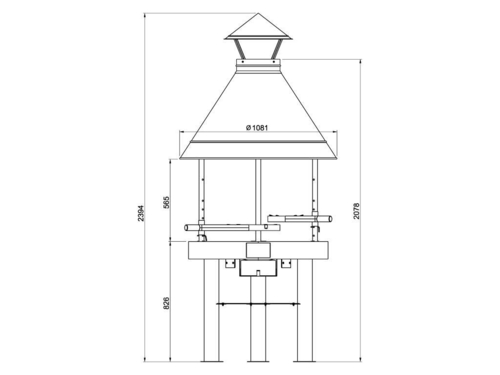 Muurikka t.g 100, heavy duty, sort