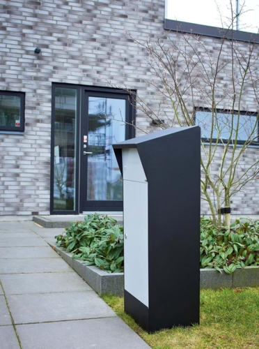 Allux Bjørn Sort m. alu. grå front