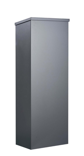 Allux 600 Antracit m. udtag bag og Ruko lås