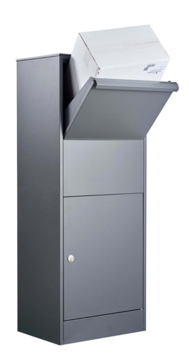 Allux 800 Antracit large - ekstra stor pakkepostkasse