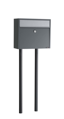 Allux LT150 Antracit m. cylinderlås