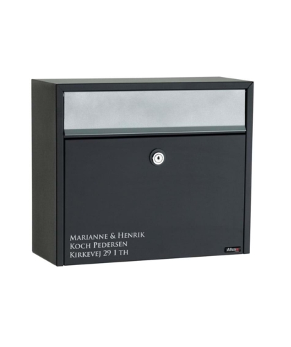 Allux LT150 Sort m. cylinderlås