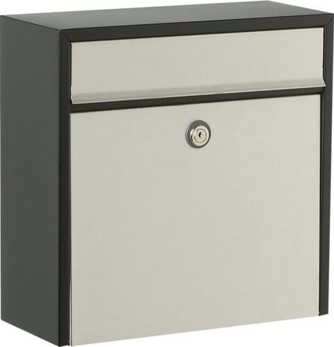 Allux 250 Sort m.rustfri stål front