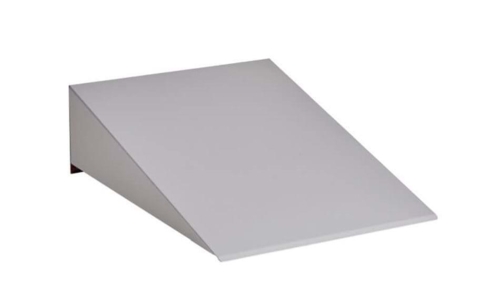 Skråtag til PC1 1 sektion alu. grå