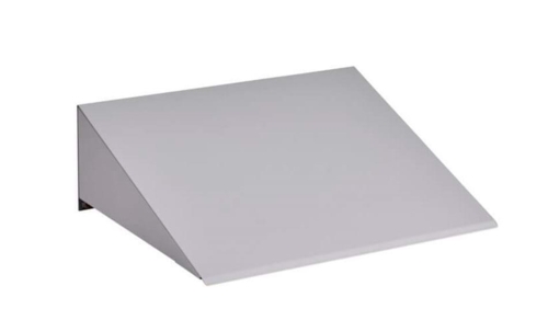 Skråtag til PC2 1 sektion alu. grå
