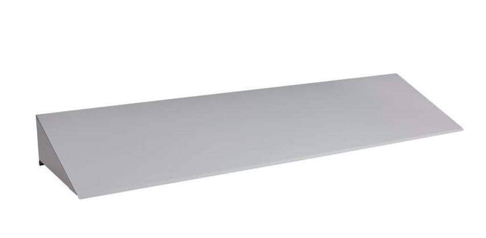 Skråtag til PC2 3 sektion alu. grå