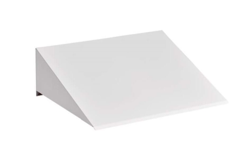 Skråtag til PC2 1 sektion hvid