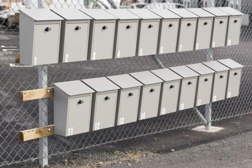 POSTKASSE HABO 9441 GRÅ