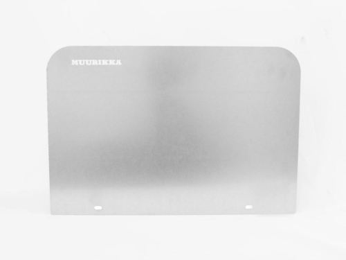 Muurikka varmebeskyttelsesplade rustfrit stål