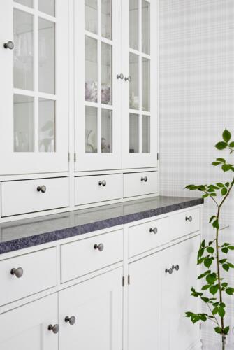 Habo møbelknop 27,5mm 1 stk amadeus børstet tin