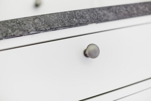 Habo møbelknop 32mm 1 stk amadeus børstet tin