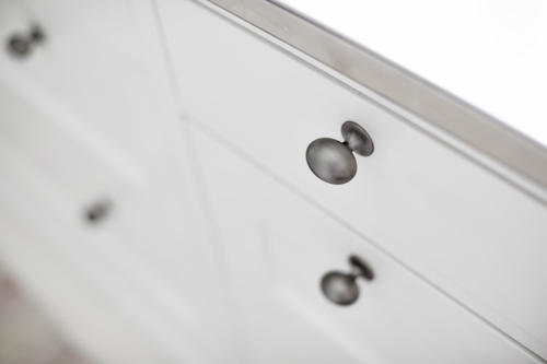 Habo møbelknop 35mm 1 stk victor børstet tin