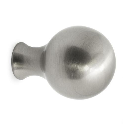 Habo møbelknop 25mm 1 stk william børstet nikkel