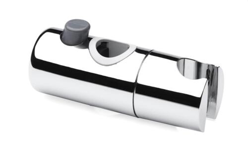 Brusestangsglider 19 mm krom sb