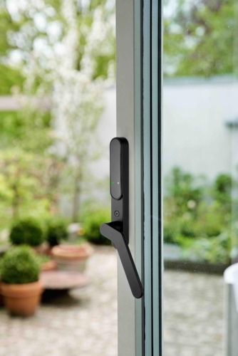 Secuyou Smart Lock terassedørslås, mat sort Access Model