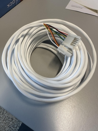 Forbindelseskabel til magnetlåse