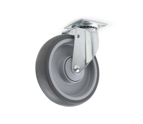 MØBELHJUL SVINGBART STÅL 100MM