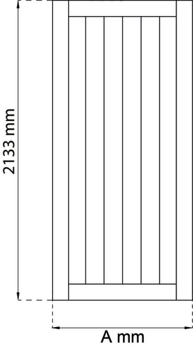 DØR CLASSIC 2133X900 MM