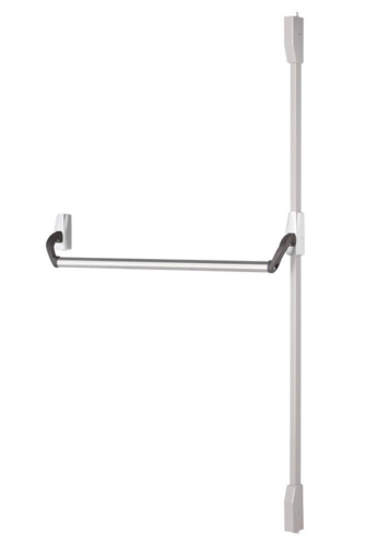 PBE007 Abloy push bar for passiv dør Rustfrit stål, højre/Venstre (Vendbar)