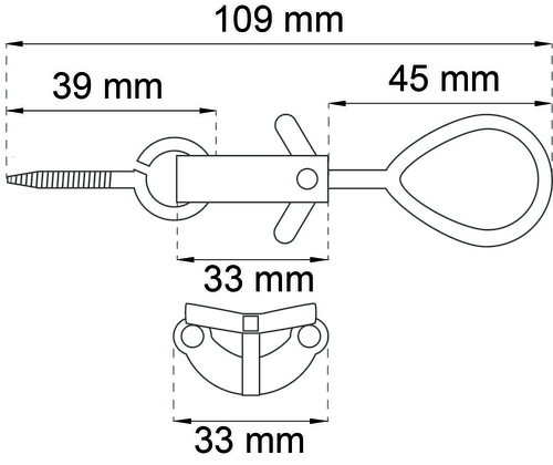 Anverfer 280 m/fransk øsken inkl. konsol MP