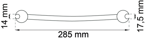 HÆNGSELRETTER 14/17,5MM EL-GALV