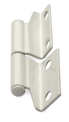 SKABSHÆNGSEL HØJRE 76X50MM HVID