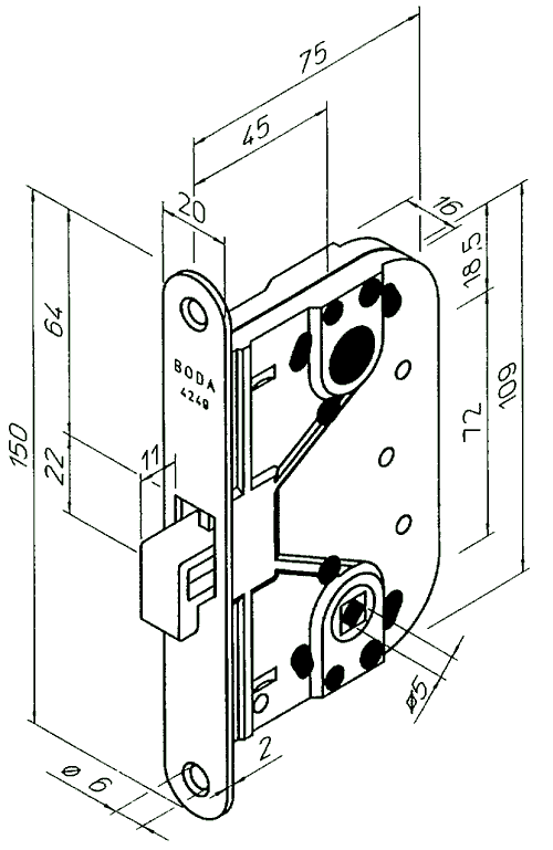 MIDDELLÅS BODA 4249