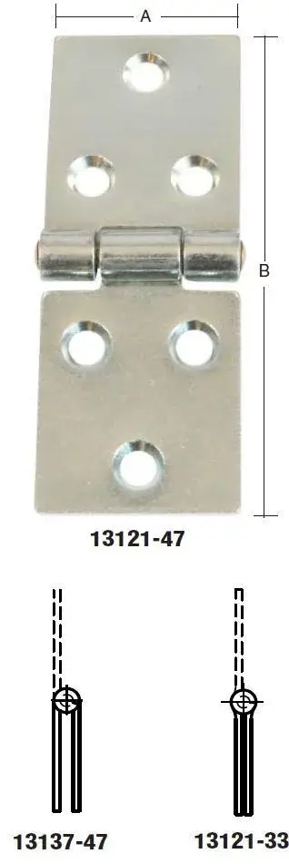 BLADHÆN 50X125 MM M/SKR 2 STK.