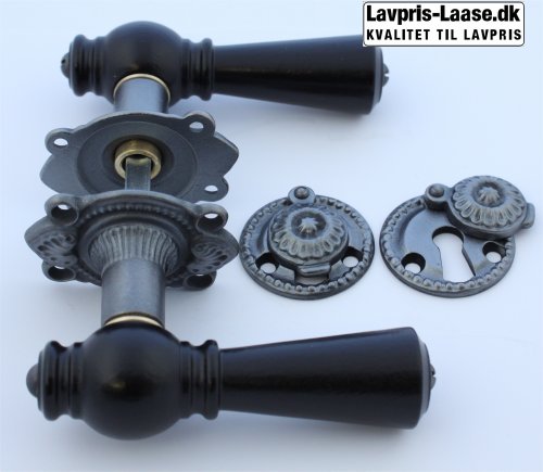 Dørgreb 670/1670A Østerbro combi Ox Sort 115mm