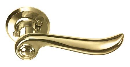 Dörrhandtag 6638, Mess, matt eller blank krom