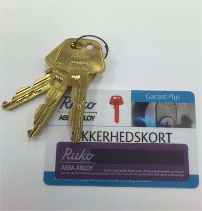 GARANTI PLUS SAM-PAK HUVUDDÖRCYLINDER (ENKEL) POSTLåda OCH HÅLLÅS