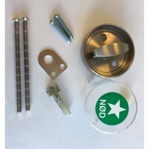 Lockits nödfäste 1150/1152 rostfritt / komplett