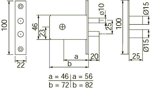 Zeiss IKON 3211 indstikslås ORIGINAL