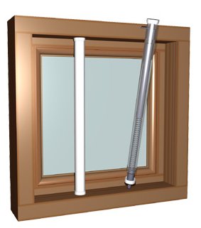 Easybar TS-4 / 50cm hvit (27-50cm)