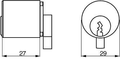 CYLINDER RG2608 portsylinder